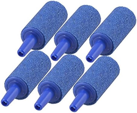 6X Blue Air Stone 1" Aquarium Fish Tank Aerator Diffuser