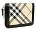 Burberry Ziggy Coated Canvas Black Leather Zip Wallet 3225064 Image