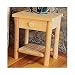 Cedar Log Night Stand