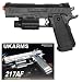 UKARMS 1911 Spring Plastic Pistol Airsoft Gun 217AF w/ Laser, Light FPS-160