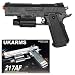 UKARMS 1911 Spring Plastic Pistol Airsoft Gun 217AF w/ Laser, Light FPS-160