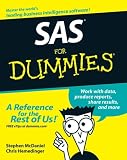 SAS For Dummies (For Dummies (Computer/Tech))