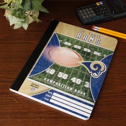 St. Louis Rams NFL Composition Book