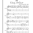 Air King Arthur Purcell Beginner Piano Sheet Music