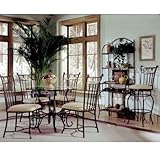 Camelot II 5-Piece Dining Room Furniture Set - Hillsdale Furniture - 4356DT ....