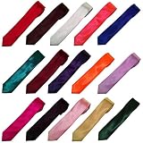 Plain Skinny Tie