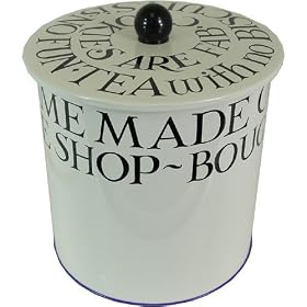 Emma Bridgewater British Design Metal Biscuit Barrel or Tin by Hartman