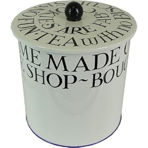Emma Bridgewater British Design Metal Biscuit Barrel or Tin by Hartman
