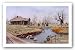 Brady's Tenant House by Howard Burger 15"x25" Art Print Poster