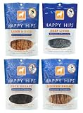 Dogswell Happy Hips 4-pack Duck, Chicken, Lamb/rice, Beef Liver
