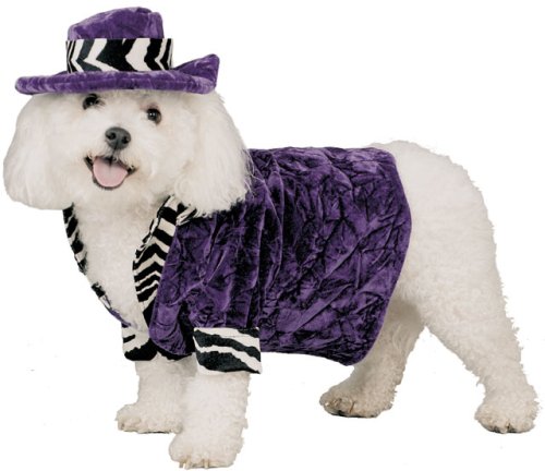 Pet Pimp Daddy Dog Costume For X-small Dogs