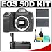 Canon EOS 50D Digital SLR Camera Body + Canon BG-E2N Battery Grip + Two (2) BP-511 Batteries + Cleaning Kit