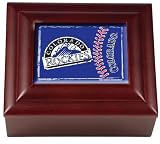 MLB Colorado Rockies Wood Keepsake Box