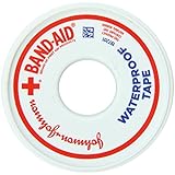 Band-Aid First Aid Waterproof Tape, 1/2 Inch