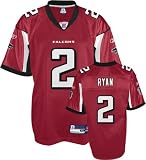 Matt Ryan Atlanta Falcons #2 Replica Reebok NFL Football Jersey (Red)