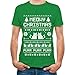 TeeStars - Meowy Christmas Ugly Sweater - Cute Xmas Party T-Shirt
