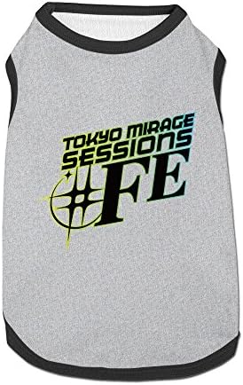 Funny Tokyo Mirage Sessions #FE Small Dog Tshirt, Pet Cat Puppy Dogs Clothing, Summer Clothes L Ash