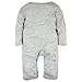 Big Elephant 2 Pieces Baby Boys Long Sleeve Totoro Romper with Hat Set D76