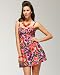 bebe Orange Burst Silk Summer Dress
