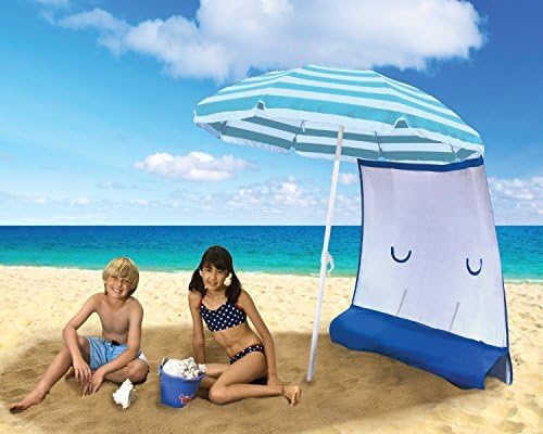 ezShade Double Your Umbrella's Shade &amp; UV Protection (Patented) Sunshield Blocks UVA/UVB, Keeps you Cooler &amp; Attaches to any Nylon/Poly Umbrella (only 9 oz) - Umbrella Not Included by ezShade