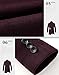APTRO Men's Wool French Front Slim Fit Long Business Coat
