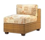 WhiteCraft Montecito Wicker Armless Sectional Unit