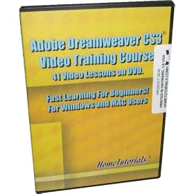 Adobe Dreamweaver CS3 Video Training Course by Hometutorials