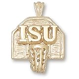 Iowa State ISU Backboard Pendant (14kt)