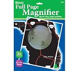 BAZIC 2x Full-Page Magnifier, 8.5 x 11 Inch