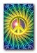 PEACE SIGN HIPPY COLORS PSYCHEDELIC 23X35 POSTER 8765