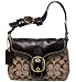Coach Bleeker Signature Small Flap Hobo Purse 11441