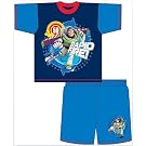 Boys Toy Story Buzz Lightyear Rapid Fire Short Sleeve Top & Shorts Nightwear/Pyjama Set