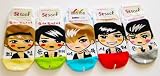 Super Junior 5 Pairs Kpop Socks Featuring Siwon, Heechul, Leeteuk, Donghae, Eunhyuk (Sesock)