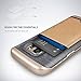 Caseology Messenger for Samsung Galaxy S7 Case (2016) - Leather Card Holder - Beige