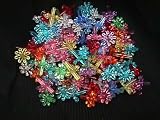Christmas tree plastic light up large candle blossom assorted colors 3/4