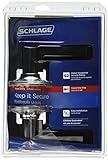 Schlage F51A LAT 625 Latitude Keyed Entry Lever, Bright Chrome by Schlage Lock Company