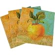 Three Pack Antiqua Ephemera Style Luncheon Napkins