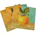Three Pack Antiqua Ephemera Style Luncheon Napkins
