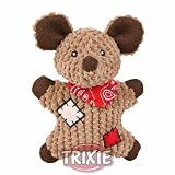 Trixie 36030 Maus mit Flicken, Stoff 19 cm