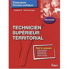 Technicien Sup�rieur Territorial N.103