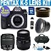Brand New Pentax K-5 Digital Camera w/ 18-55 WR Lens & Sigma 70-300 Lens + 16 GIG Basic Accessory Kit
