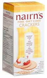 Nairn's Fine Oat Cake Crackers, 8.8-Ounce Boxes (Pack of 12)