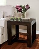 Ashley Furniture Watson Square End Table, Dark Brown