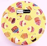 Pack of 8 Fairy Cup Cake 7  Paper Plates Yellow
