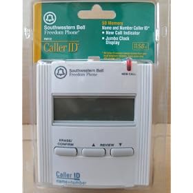 Southwestern Bell FM112 50-memory Caller ID - New Call Indicator - Jumbo Clock Display by 