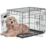 Precision Pet Black Black ProValu 2 Door Crate 2000 24 in. x 18 in. x 19 in.
