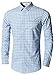 Emiqude Men's Casual Long Sleeve Plaid Dress Shirts