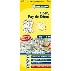 Carte DPARTEMENTS Allier, Puy-de-Dme