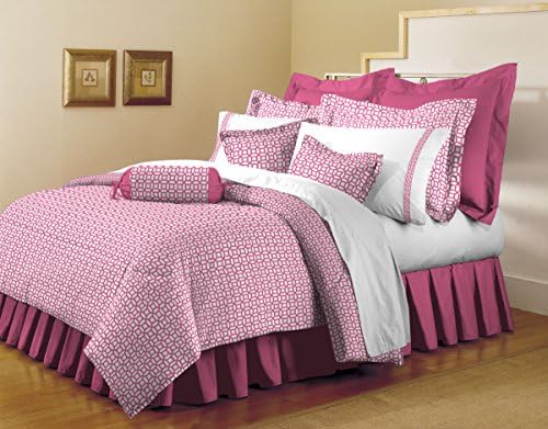 aJOY World Bed Sheet Set - Coin Print 1800 Thread Count Ultra-soft Premium Collection, Wrinkle resistant Bedroom Linen Set, 100% Soft Brushed Microfiber with Deep Pocket Sheet Set Queen, Pink