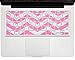 Kuzy Compatible with MacBook Keyboard Cover for Older Version MacBook Pro 13 15 17 inch and MacBook Air 13 inch, iMac Wireless Keyboard, Silicone Skin Key Board Protector, Chev Baby Pink